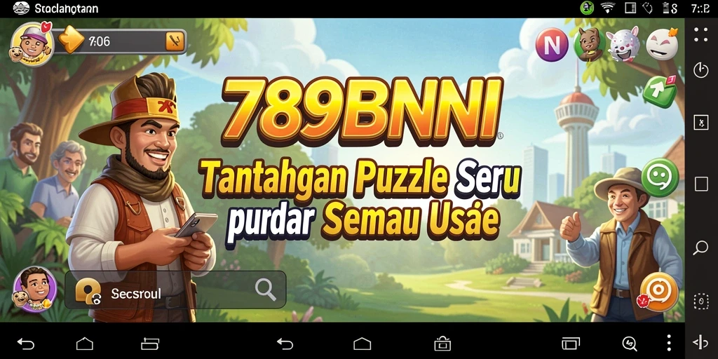 Gameplay seru 789BNI dengan tantangan Puzzle menarik.