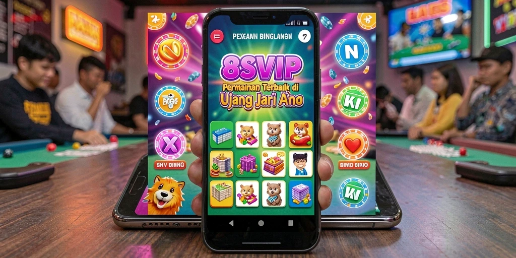 Tampilan gameplay seru di aplikasi Bingo 8SVIP.
