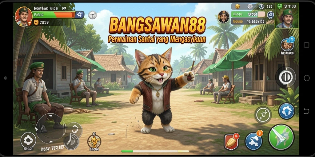 Tampilan menarik BANGSAWAN88 saat gameplay Casual.