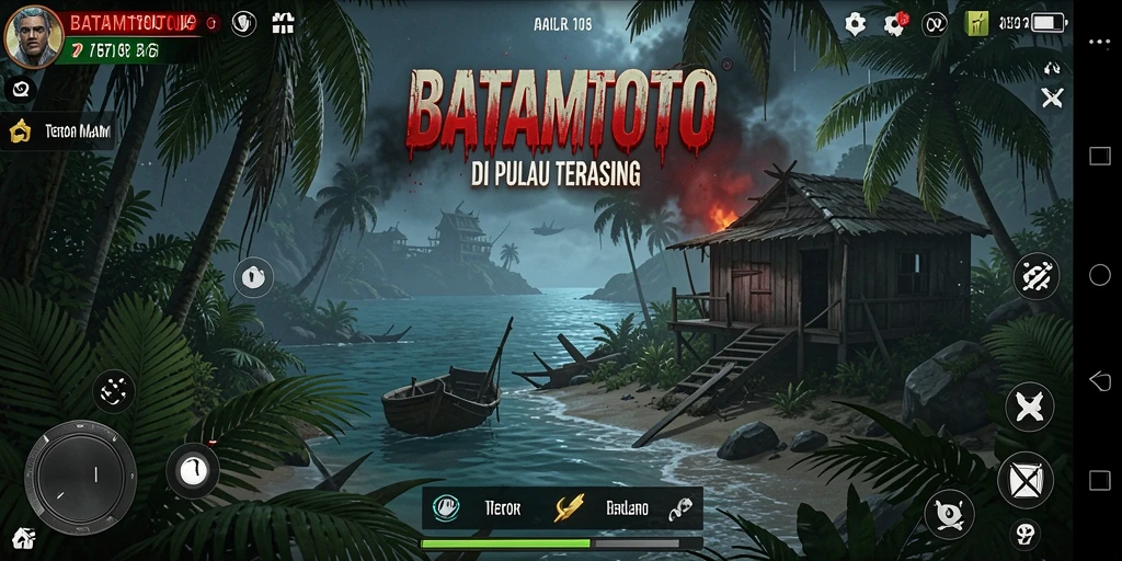 Gameplay BATAMTOTO yang menakutkan dengan suasana mencekam.