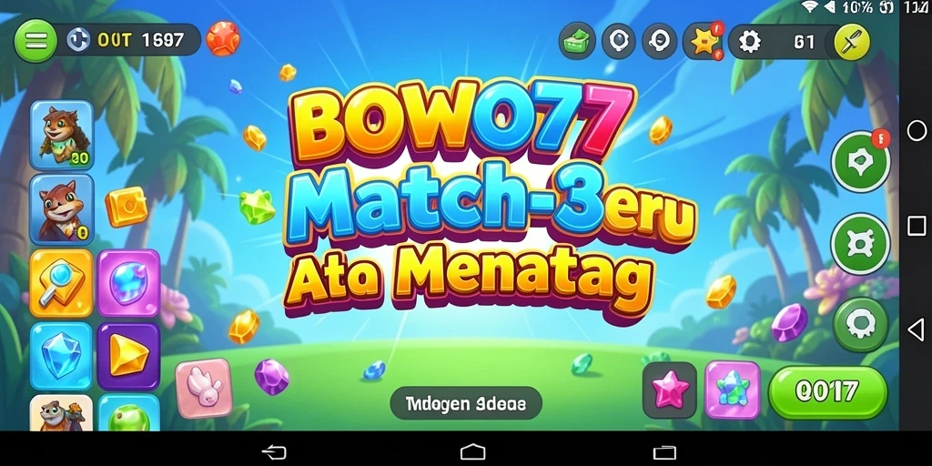 Tangkapan layar menampilkan gameplay BOWO77 yang menantang dan menarik.