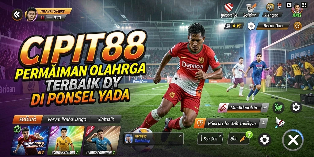 Gameplay seru dan mendebarkan dalam CIPIT88 dengan berbagai olahraga.