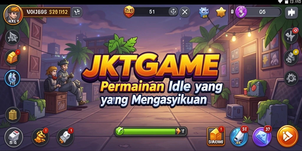 Tampilan menarik gameplay JKTGAME yang seru.