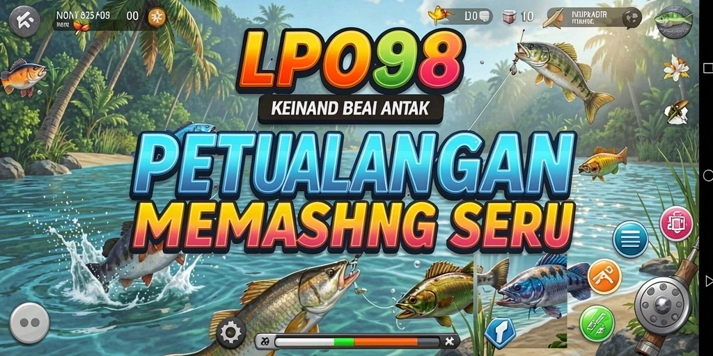 Tampilan gameplay menarik LPO88 dengan pengalaman memancing yang seru.