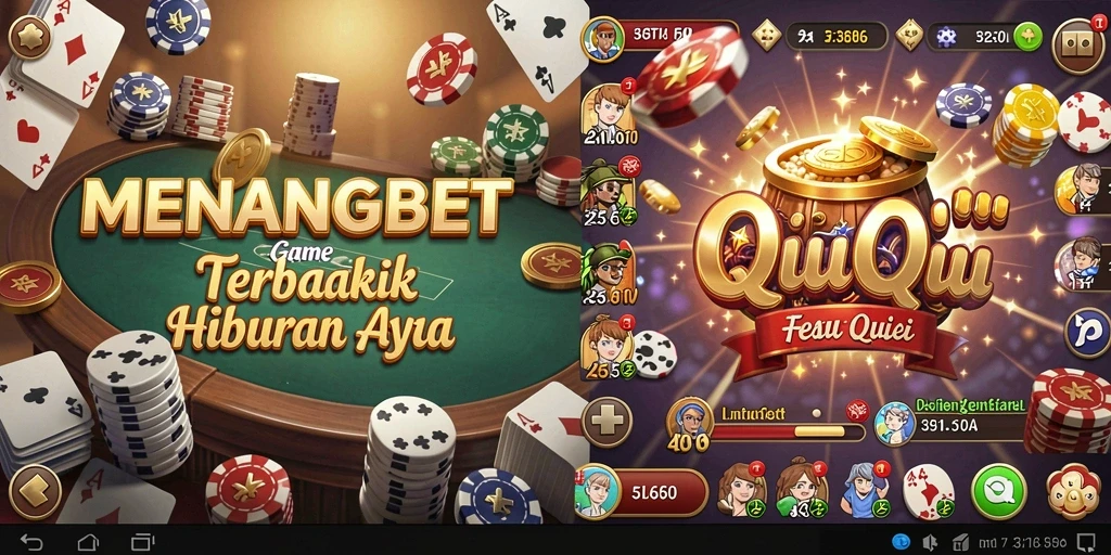 Tampilan gameplay QiuQiu di MENANGBET yang seru dan mengasyikkan.
