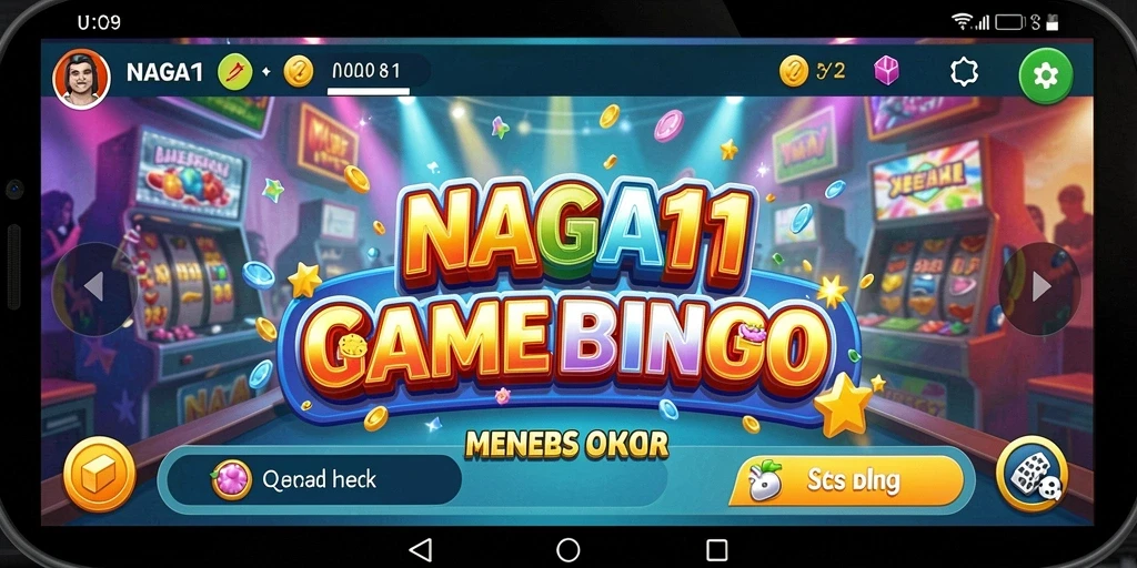 Tampilan permainan Bingo yang seru dan interaktif di NAGA11.