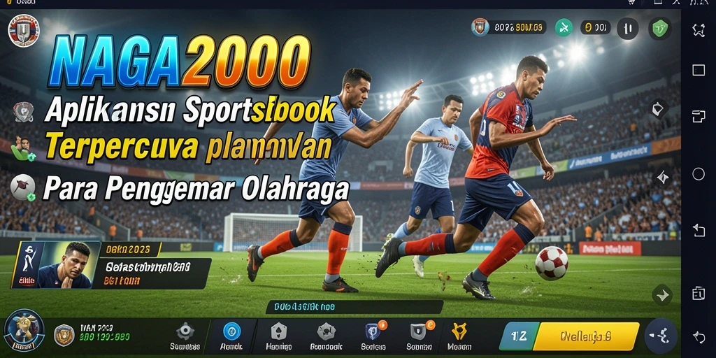 Tampilan utama gameplay NAGA2000 yang menarik dan interaktif.