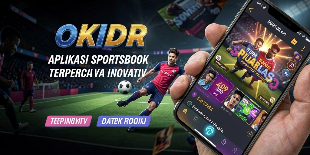 Tampilan screenshot utama OKIDR menampilkan pengalaman taruhan olahraga yang seru.