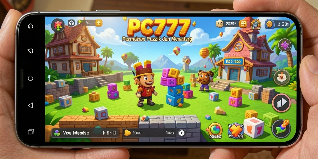 Tampilan gameplay PC777 dengan tantangan puzzle yang menarik.