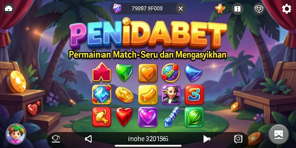 Screenshot utama menunjukkan gameplay menarik dari PENIDABET.