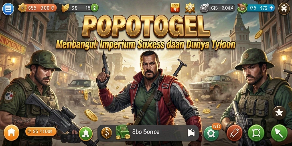 Screenshot utama menampilkan gameplay Tycoon yang mengasyikkan.