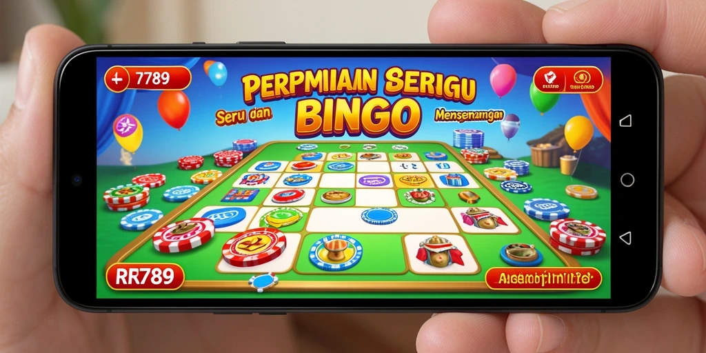 Tampilan gameplay Bingo yang seru dan interaktif di RR789.